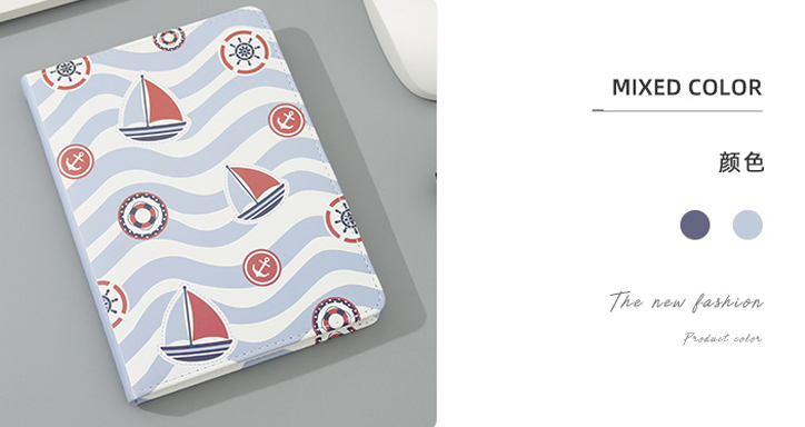 Marine Collection PU Notebook (36K, 96 Sheets)