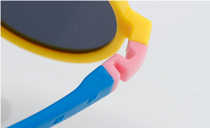 TPE Kids Sunglasses for Boys Girls Age 8-12