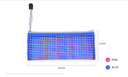 Colorful Grid Bag (20*8.5*0.3cm)