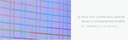 Colorful Grid Bag (20*8.5*0.3cm)