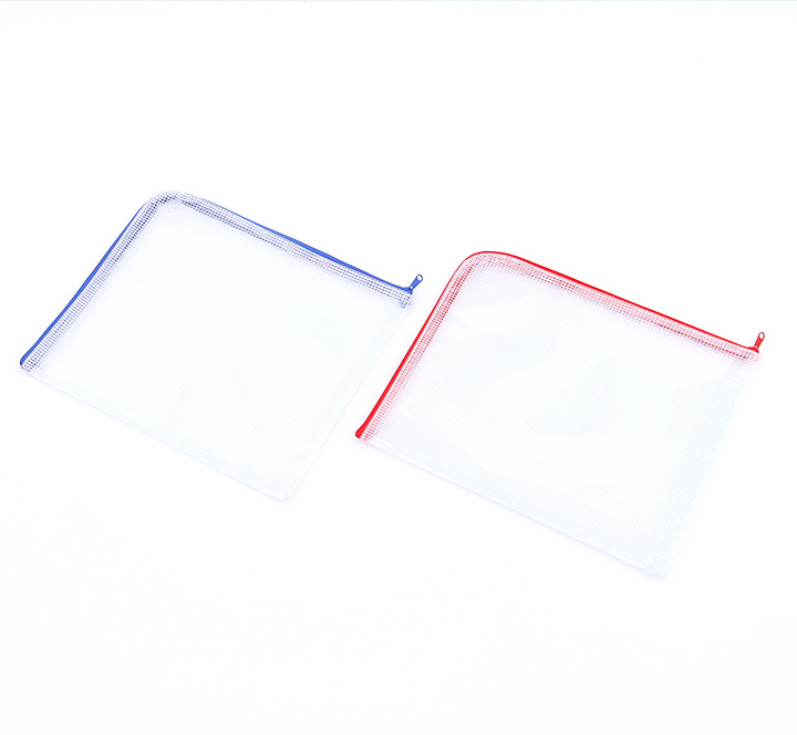 PVC Mesh Bag(24*29.5*0.5cm Paper Loadable)