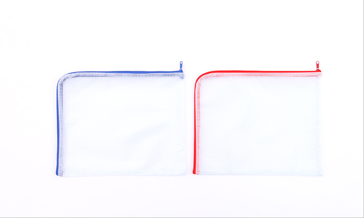 PVC Mesh Bag(24*29.5*0.5cm Paper Loadable)