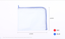 PVC Mesh Bag(24*29.5*0.5cm Paper Loadable)