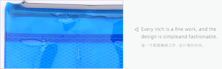 PVC Zipper Paper File(23.5*11.5*0.1cm)