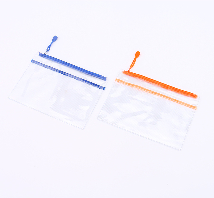 A5 PVC Zipper Paper File