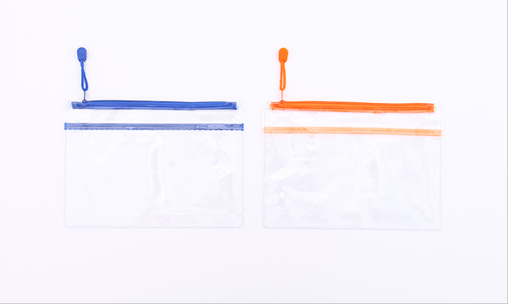 A5 PVC Zipper Paper File