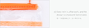 A5 PVC Zipper Paper File