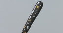 Minimalistic Gravel Collection Dinner Fork (Black/White)