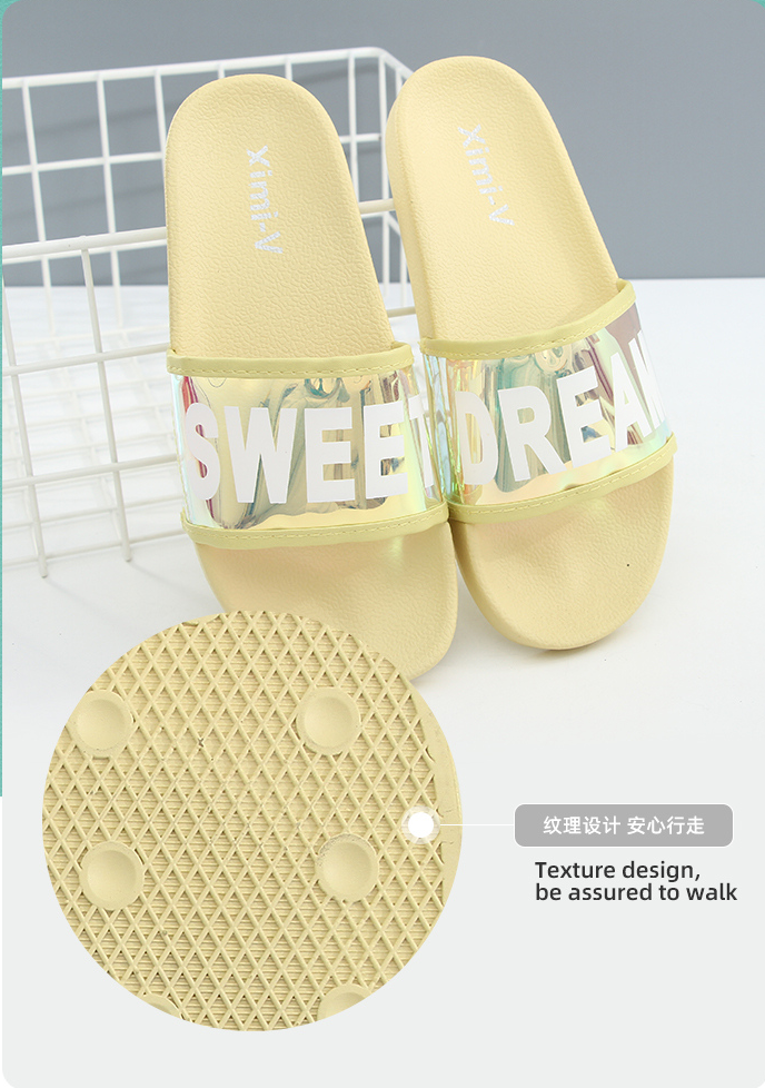 Laser Sweet Dream Slides for Women 
