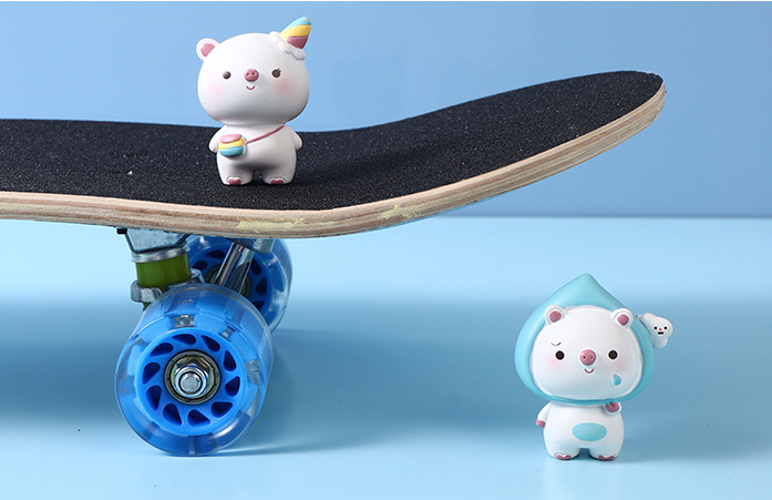 Yellow Car Skateboard 31 inches
