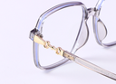 Square frame anti-blue light glasses