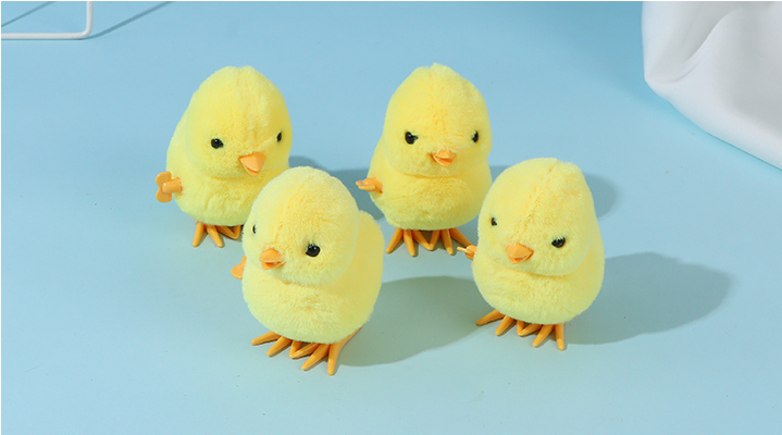 Jump chicken on chain