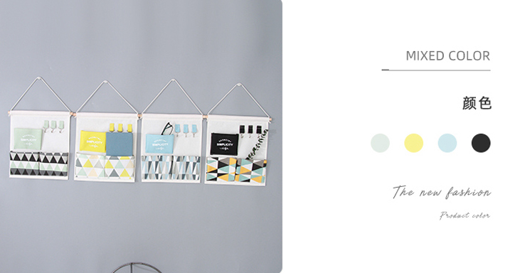 3-Pocket Vigor Over the Door Organizer