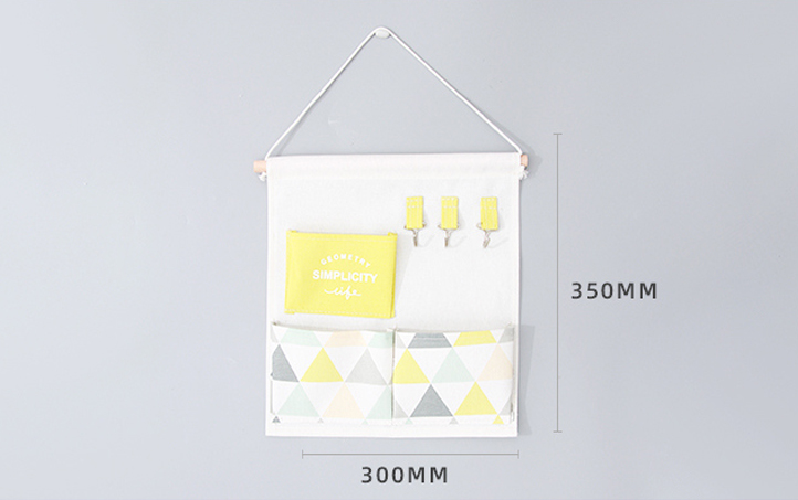 3-Pocket Vigor Over the Door Organizer