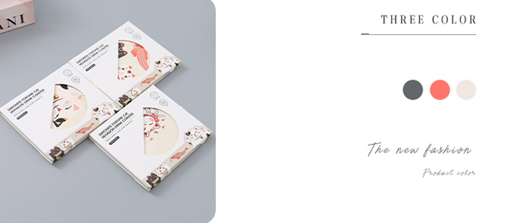 Diatomite Fortune Cat Hexagon Drink Coaster