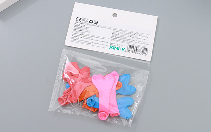 Mini Heart-Shaped Balloon (DY364) (10 Pcs/Bag)
