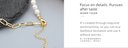 Rose Pendant Artificial Pearl Necklace