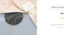 Letter Double Layers Necklace