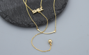 Letter Double Layers Necklace