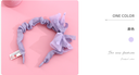 Wrinkly Polka Dot Ribbon Kids Hair Band