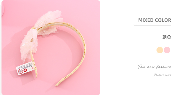 Sequin Gauze Kids Hair Band
