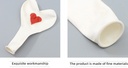 Heart-Shaped Print Balloon (DY375) (6 Pcs/Bag)