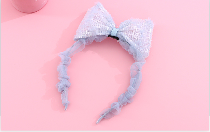 Bow Knot Gauze Kids Hair Band