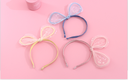 Round Ear Star Gauze Kids Hair Band