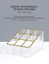9 Compartments Gold-Plated Plastic Lipstick Organizer