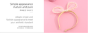 Round Ear Star Gauze Kids Hair Band