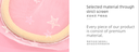Round Ear Star Gauze Kids Hair Band