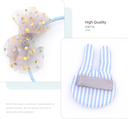Blue Cute Bunny Kids Headwear Set
