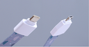MICRO&TYPE-C Fabric Safe Buckle 2-in-1 Data Cable(Cloud)