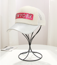 Sequined Letter Grid Baseball Cap(White)
