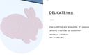 Cute Bunny Heat Insulated Pad-2 Count