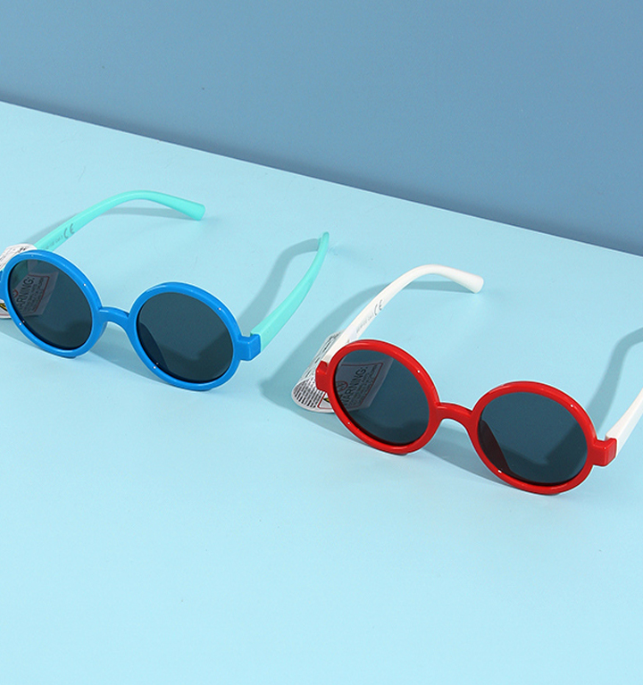 Simple Color Sunglasses for Kids (Ages 3-10)