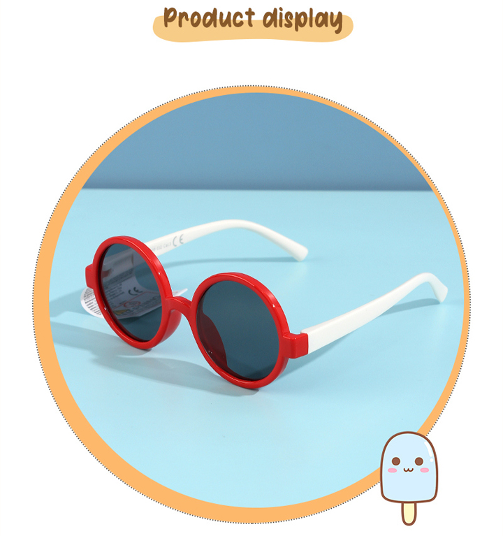 Simple Color Sunglasses for Kids (Ages 3-10)