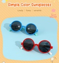 Simple Color Sunglasses for Kids (Ages 3-10)