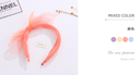 Checks Gauze Bow Knot Kids Hair Band