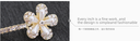 Artificial Pearl Flower Hair Clips Set
