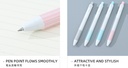 Simple Push Button Collection Gel Pen (0.5mm)