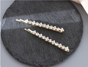 Rhinestone Artificial Pearl Hair Clips Set