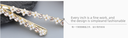 Rhinestone Artificial Pearl Hair Clips Set