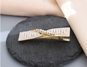 Artificial Pearl Tie Knot Hair Clip