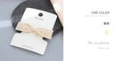 Artificial Pearl Tie Knot Hair Clip
