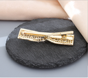 Artificial Pearl Tie Knot Hair Clip