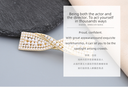 Artificial Pearl Tie Knot Hair Clip