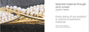 Artificial Pearl Tie Knot Hair Clip
