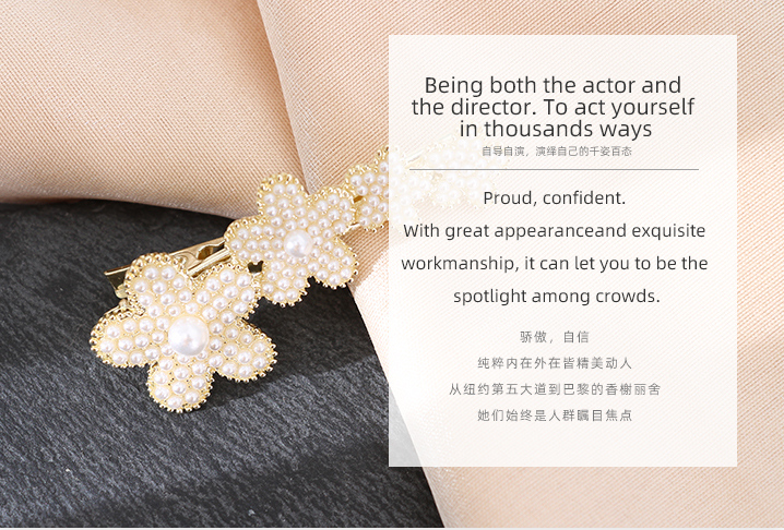Flowers Hair Clip