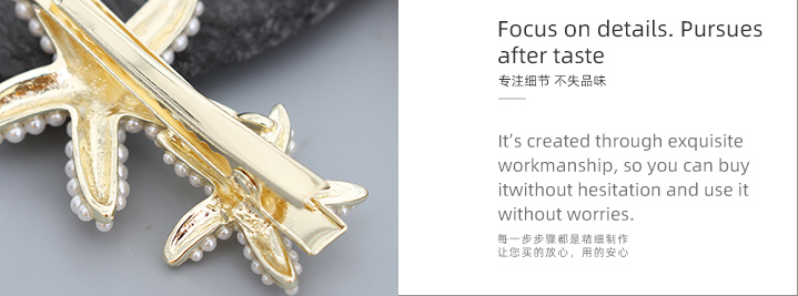Starfish Hair Clip